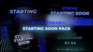 Videohive Stream Starting Soon Pack Broadcast-packages template preview