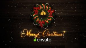 Videohive Christmas Wreath Card Openers template preview