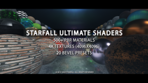 Videohive Starfall Ultimate Shaders Titles template preview