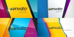 Colorful Logo Opener Video Displays template preview