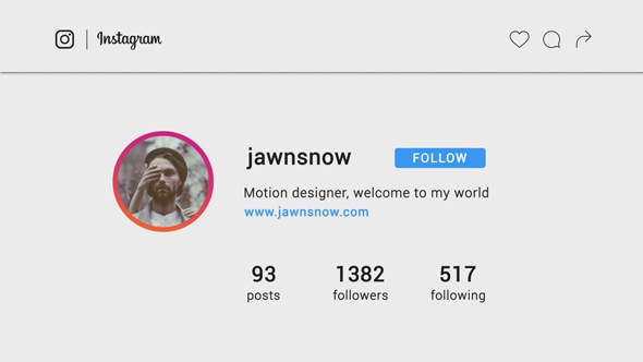 Videohive Instagram Promo 20634177 Openers template preview