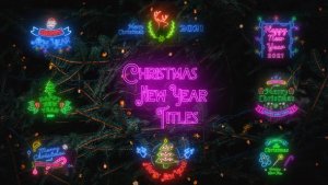 Videohive Christmas & New Year Titles 29677771 Titles template preview