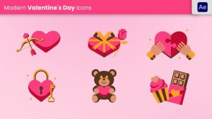 Videohive Valentine's Day 56637705 Elements template preview