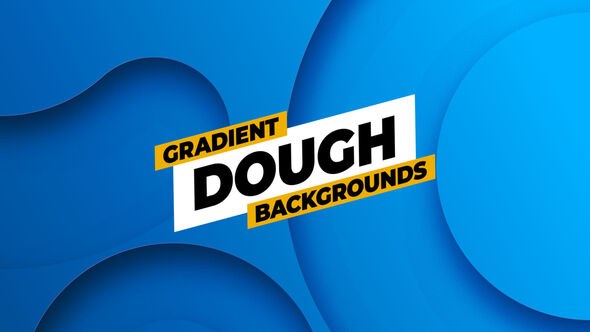 Videohive Gradient Dough Background Elements template preview