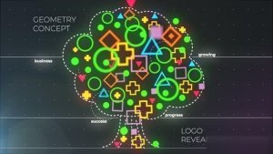Videohive Geometry Shapes Concpt Logo Openers template preview