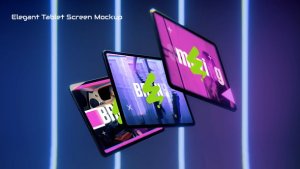 Videohive Elegant Tablet Screen Mockup Product Promo template preview