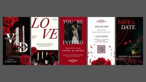 Videohive Creative Instagram Reels Wedding Invitation Openers template preview