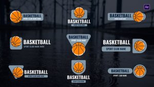 Videohive Basketball Titles After Effects Product Promo template preview