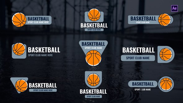 Videohive Basketball Titles After Effects Product Promo template preview