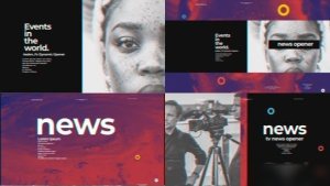 Videohive Minimal Tv News Opener Ver 0.3 Openers template preview