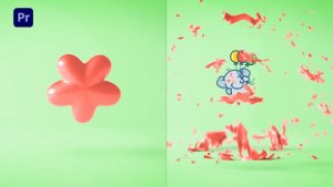 Balloon Logo Reveal | Premiere Version Premiere Pro template preview
