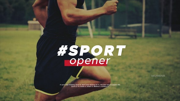 Videohive Sport Opener 57668901 Openers template preview