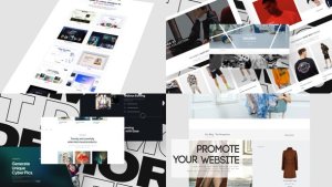 Videohive Minimalistic Website Promo 53825161 Product Promo template preview