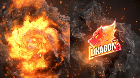 Videohive Fire Logo Reveal 57746400 Logo Stings template preview