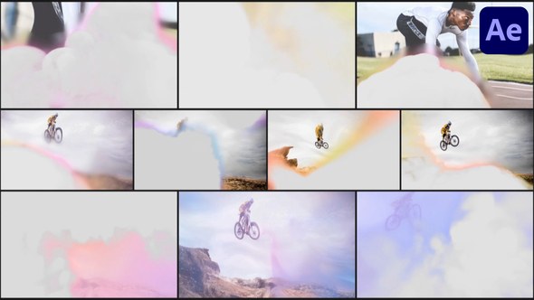 Videohive Real Smoke Seamless Transitions for After Effects Elements template preview