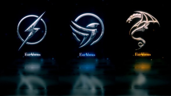 Videohive Lightning Strike Logo 23905092 Logo Stings template preview