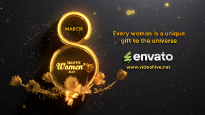 Videohive Womens day logo reveal Logo Stings template preview