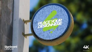 Videohive Signboard Mockup Product Promo template preview