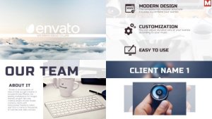 Videohive Modern Presentation 12872251 Video Displays template preview