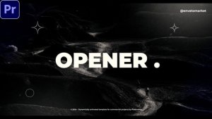 Dynamic Opener For Premiere Pro Premiere Pro template preview
