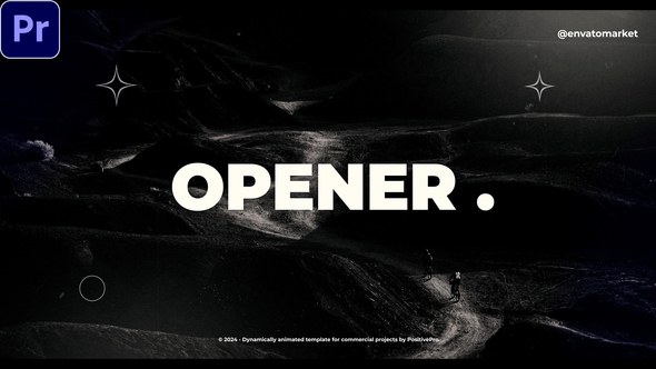 Dynamic Opener For Premiere Pro Premiere Pro template preview