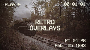 Videohive Retro Overlay 60889596 Elements template preview