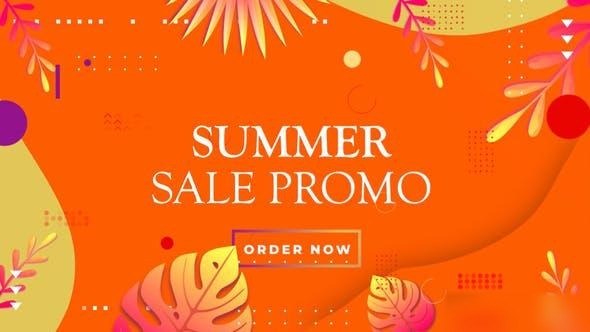 Videohive Summer Sale Promo 44873081 Openers template preview