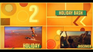 Videohive Holiday Stopmotion Openers template preview
