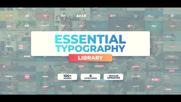 Titles Pack Video Displays template preview