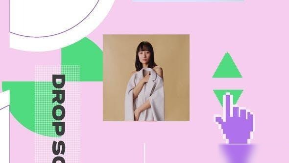 Videohive Colorful Geometry Intro Openers template preview