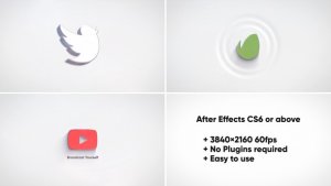 Videohive Simple 3D Logo Reveal 29802035 Logo Stings template preview