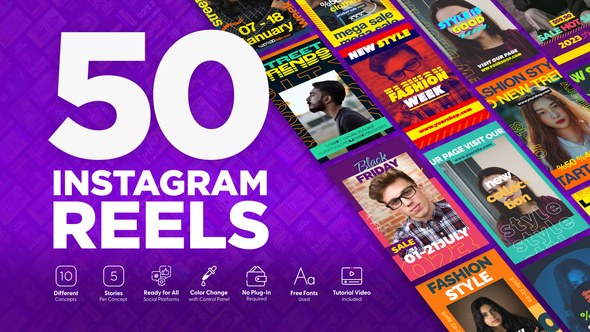 Videohive Shopping Instagram Reels 44941664 Product Promo template preview