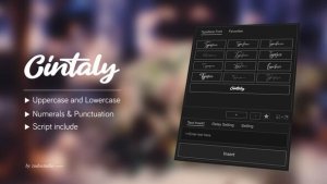 Videohive Animated Typeface - Cintaly Titles template preview