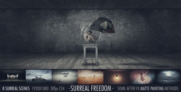 Surreal Freedom - After Effects Project (Videohive) Openers template preview