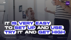 Videohive Text Titles Typography  AE Titles template preview