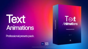 Text Animations Titles template preview