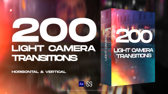 Videohive Light Camera Transitions Elements template preview