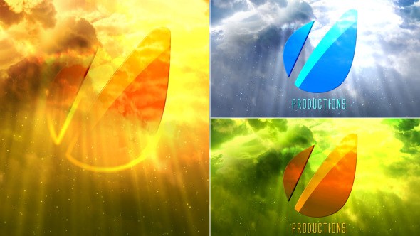 Videohive Cinematic Clouds Logo Reveal Logo Stings template preview