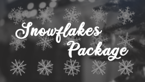 Videohive Snowflakes Pack Elements template preview