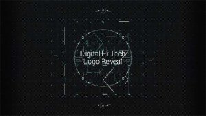 Videohive Digital Hi Tech Logo Reveal Logo Stings template preview