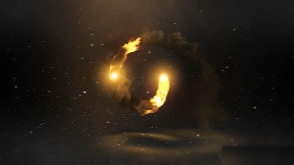 Videohive Fire Explosion Logo reveal 37768556 Logo Stings template preview