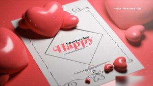 Videohive Valentines Love Card Openers template preview