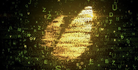 Videohive Typographic Logo Formation Logo Stings template preview