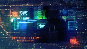 Videohive Technology City Slideshow Video Displays template preview