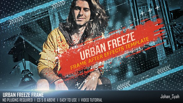 Videohive Urban Freeze Frame Openers template preview