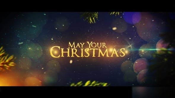 Videohive Christmas Greetings 2023 Openers template preview