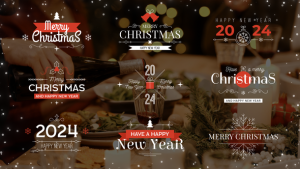 Videohive Christmas Titles 49618527 Titles template preview
