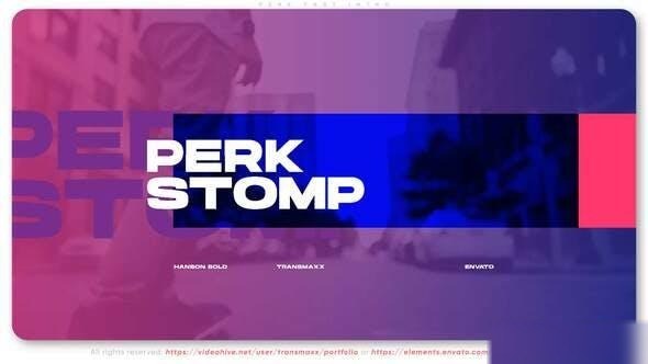 Videohive Perk Fast Intro Openers template preview