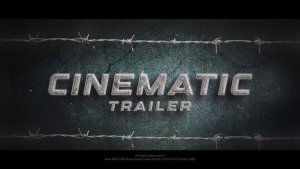 Cinematic Title Trailer Elements template preview