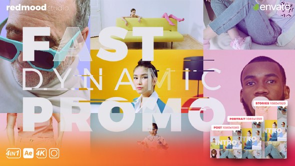 Videohive Fast Dynamic Promo 39166163 Video Displays template preview
